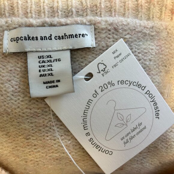 New Cupecakes & Cashmere Sweater: Size XL - Picture 7 of 10